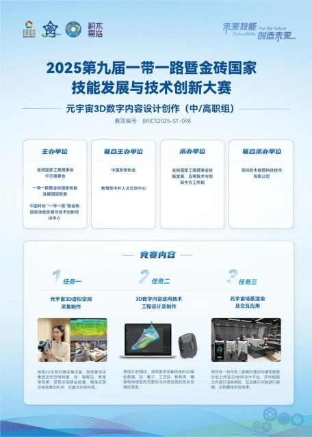 金磚大賽元宇宙3D數(shù)字內(nèi)容設(shè)計創(chuàng)作賽項 積木易搭CTO毛凱談3D數(shù)字內(nèi)容的商業(yè)應用與發(fā)展